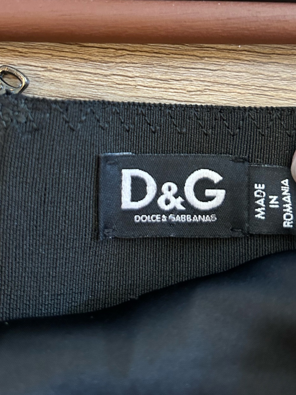 Dolce & Gabbana D&G Black Silk Blend  Midi Dress IT 42 US 6 - Picture 2 of 10